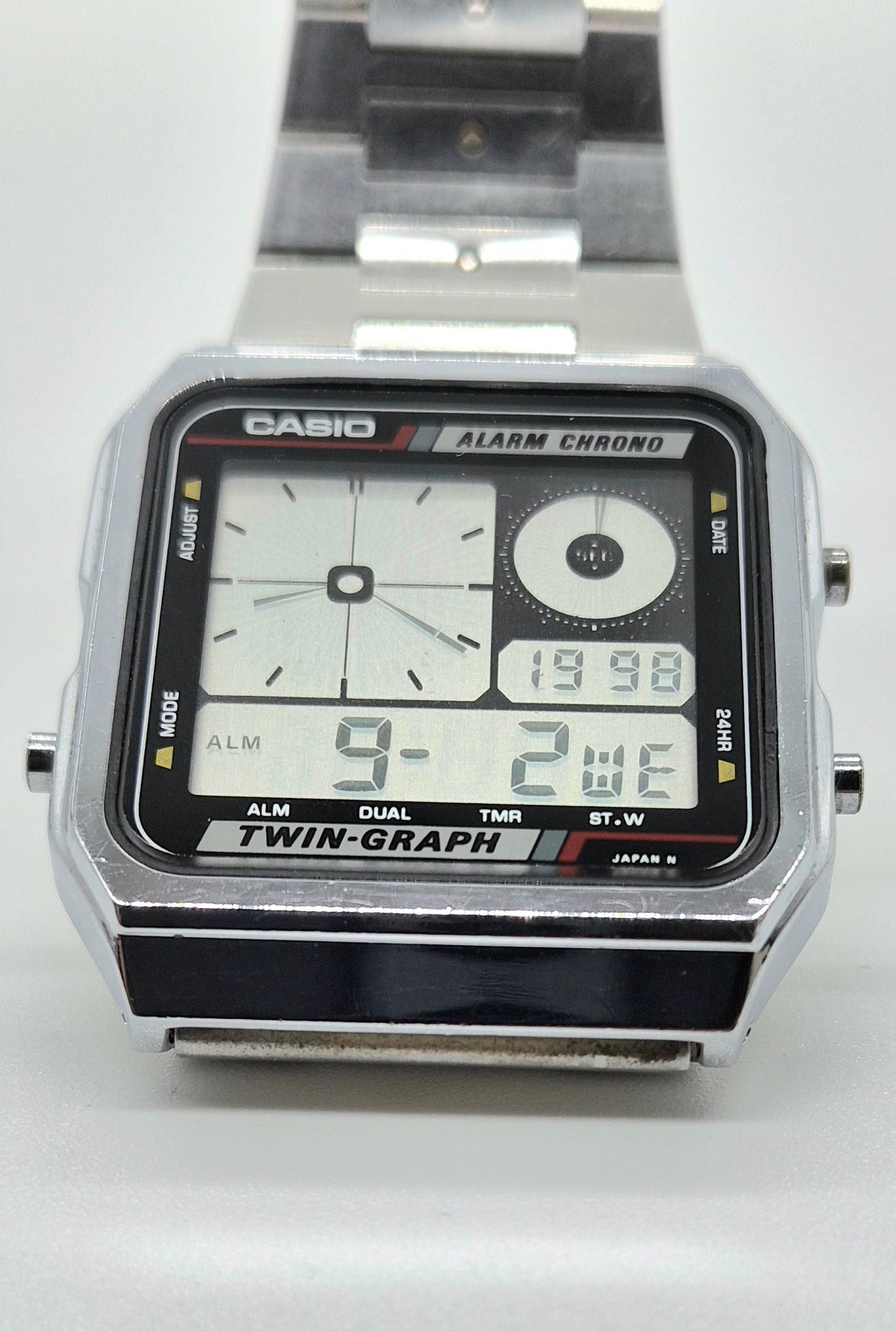 Casio AE200 Twingraph Made in Japan - Rare