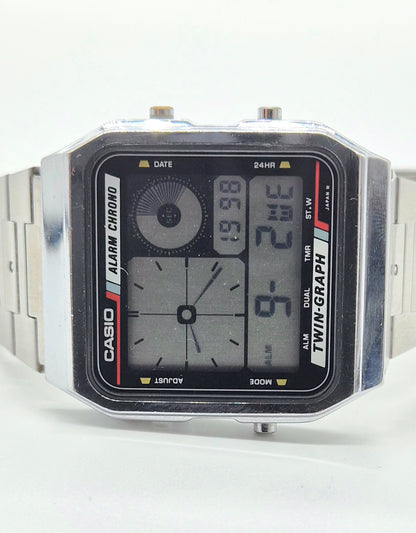 Casio AE200 Twingraph Made in Japan - Rare