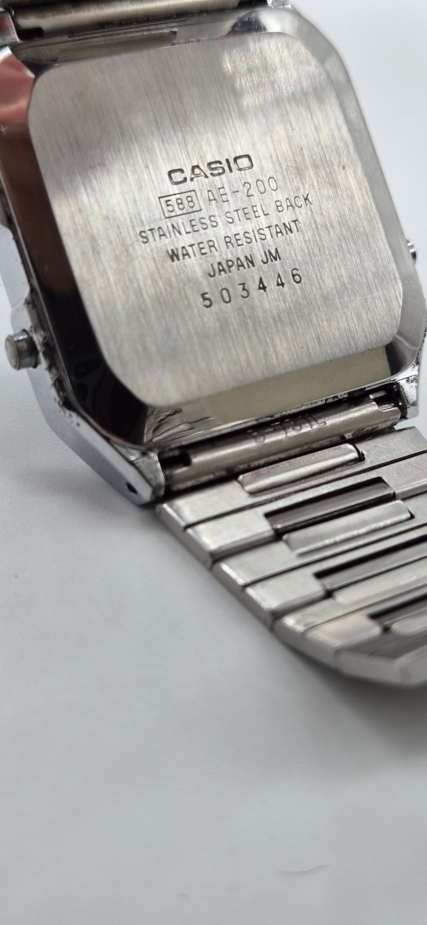 Casio AE200 Twingraph Made in Japan - Rare