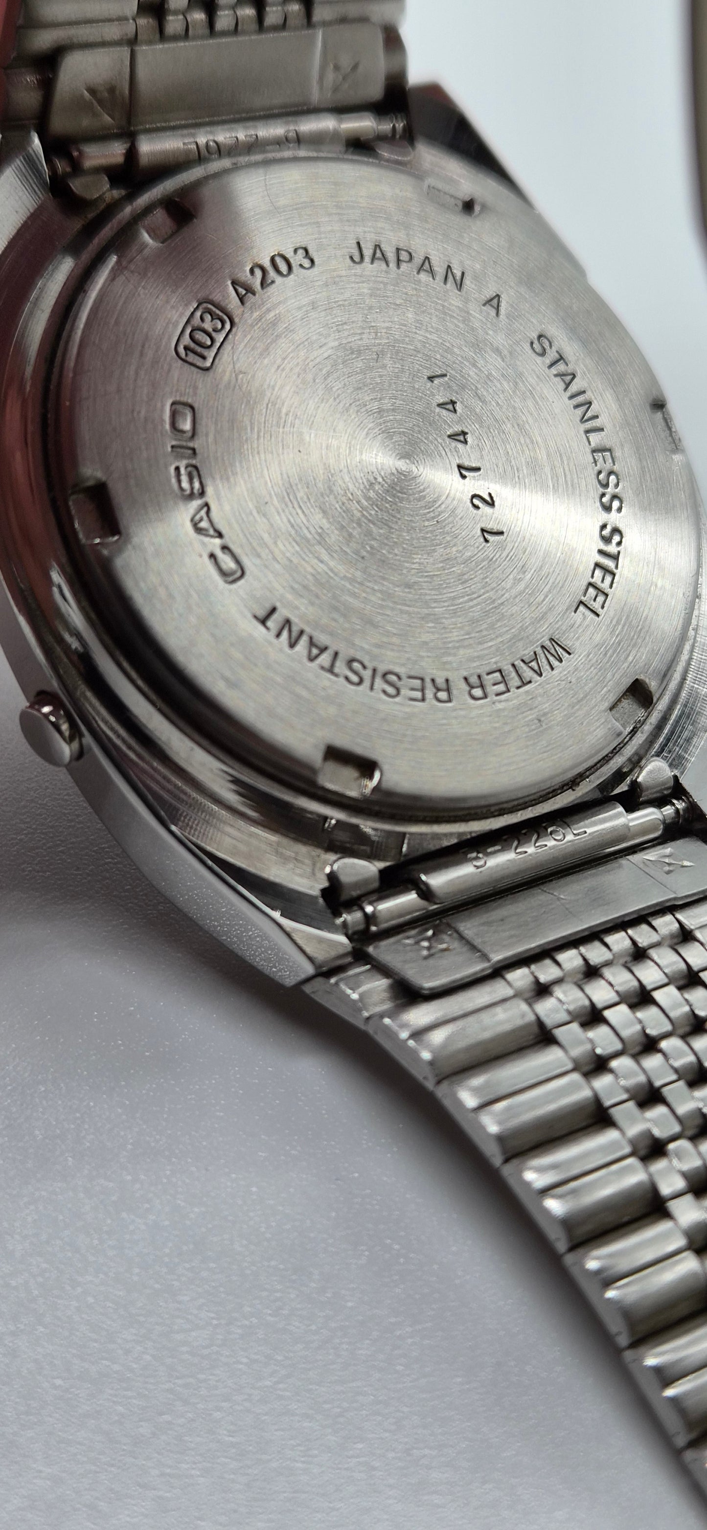 Rare Casio A203 Vintage Digital Watch