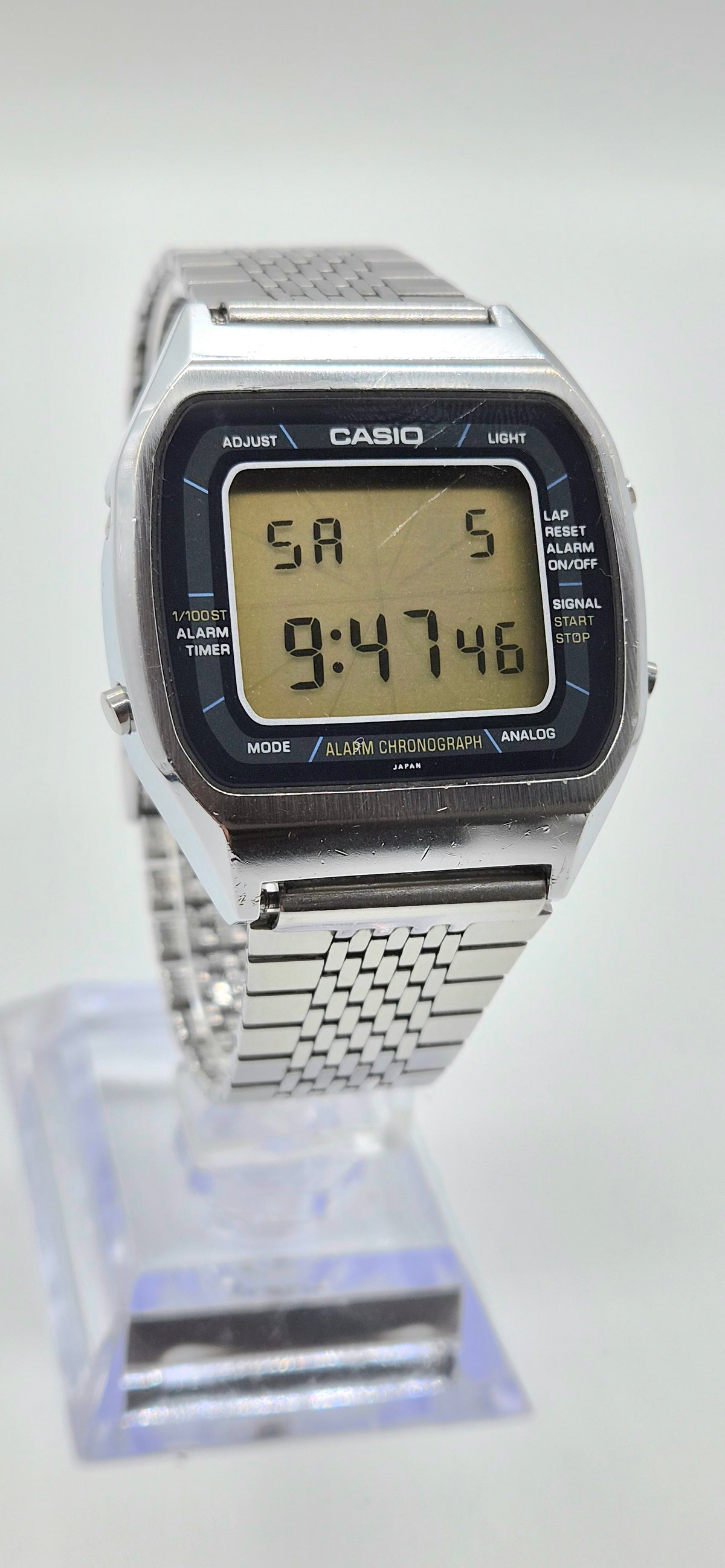 Casio A201 Blue thunder Watch