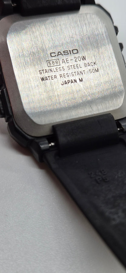 Casio AE-20W Twingraph Made in Japan