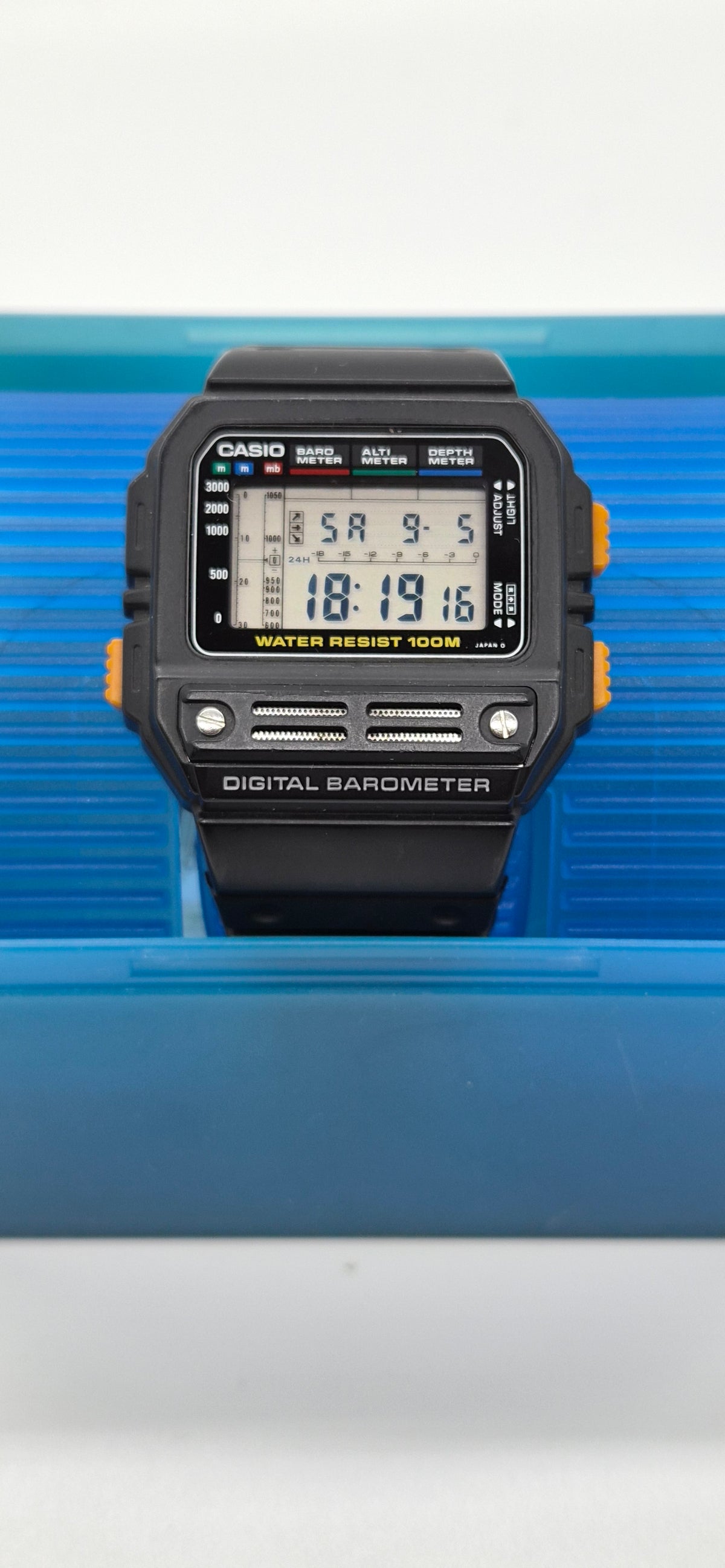 NOS Casio BM-100WJ Barometer Watch
