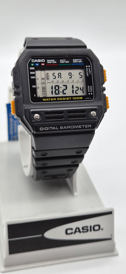 NOS Casio BM-100WJ Barometer Watch