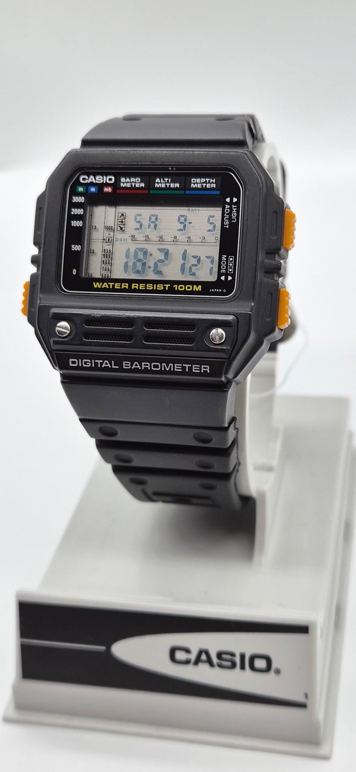 NOS Casio BM-100WJ Barometer Watch