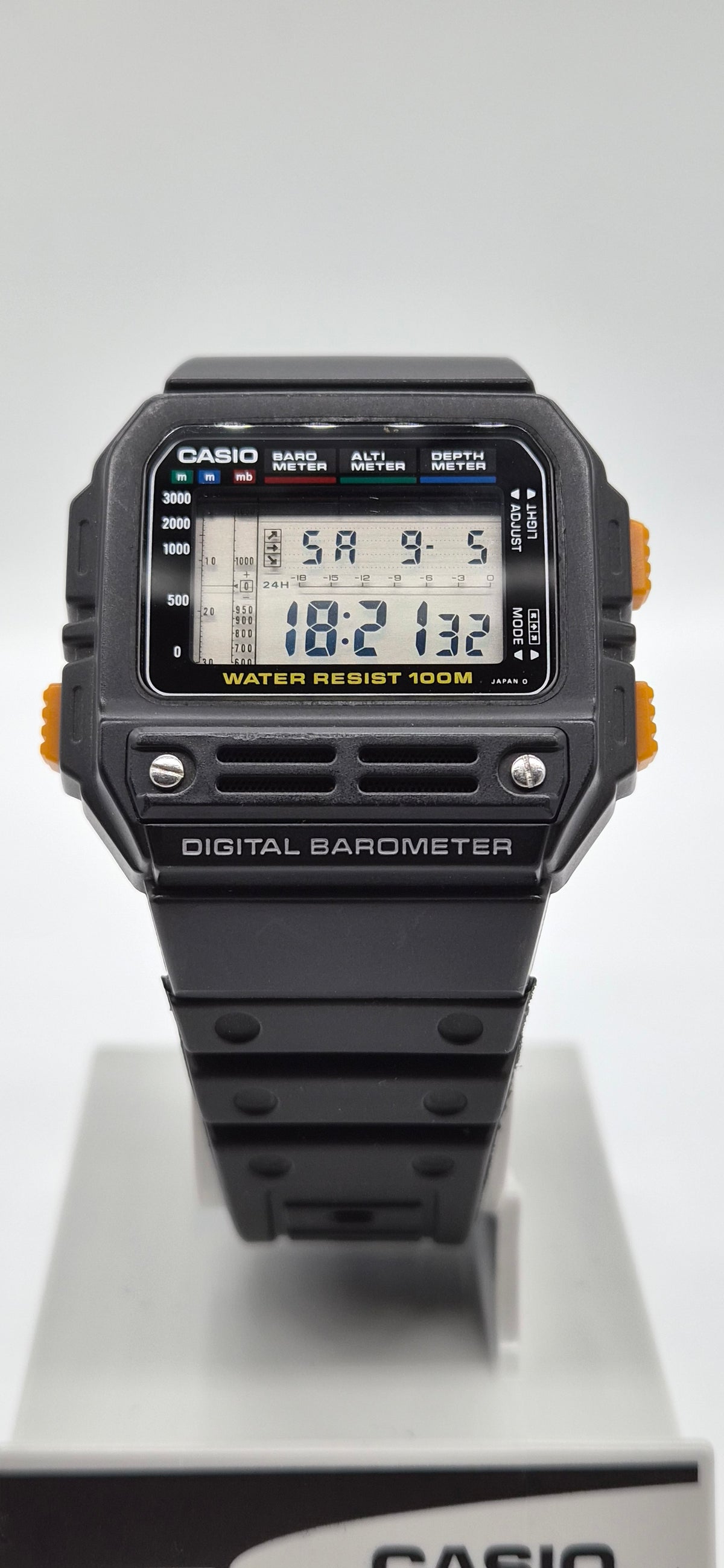 NOS Casio BM-100WJ Barometer Watch