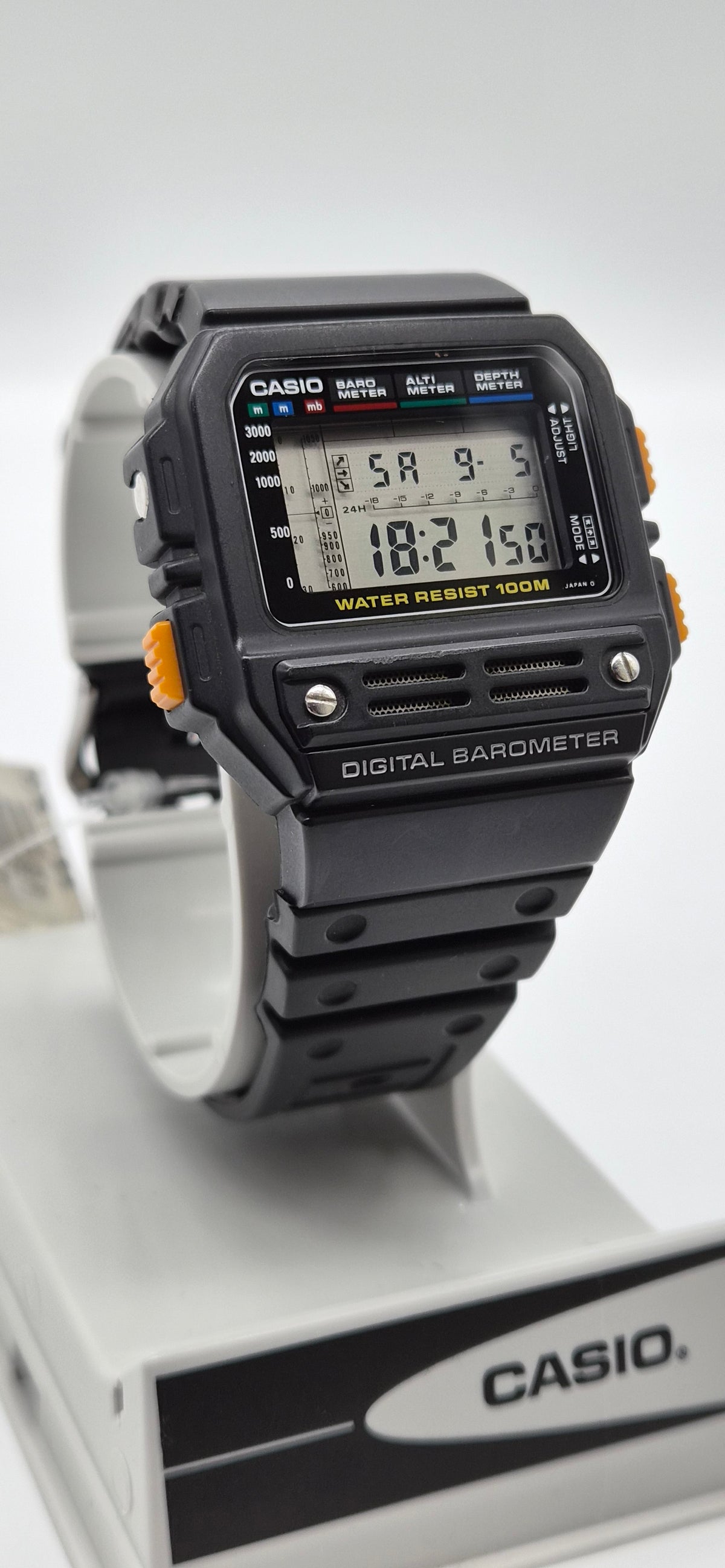 NOS Casio BM-100WJ Barometer Watch