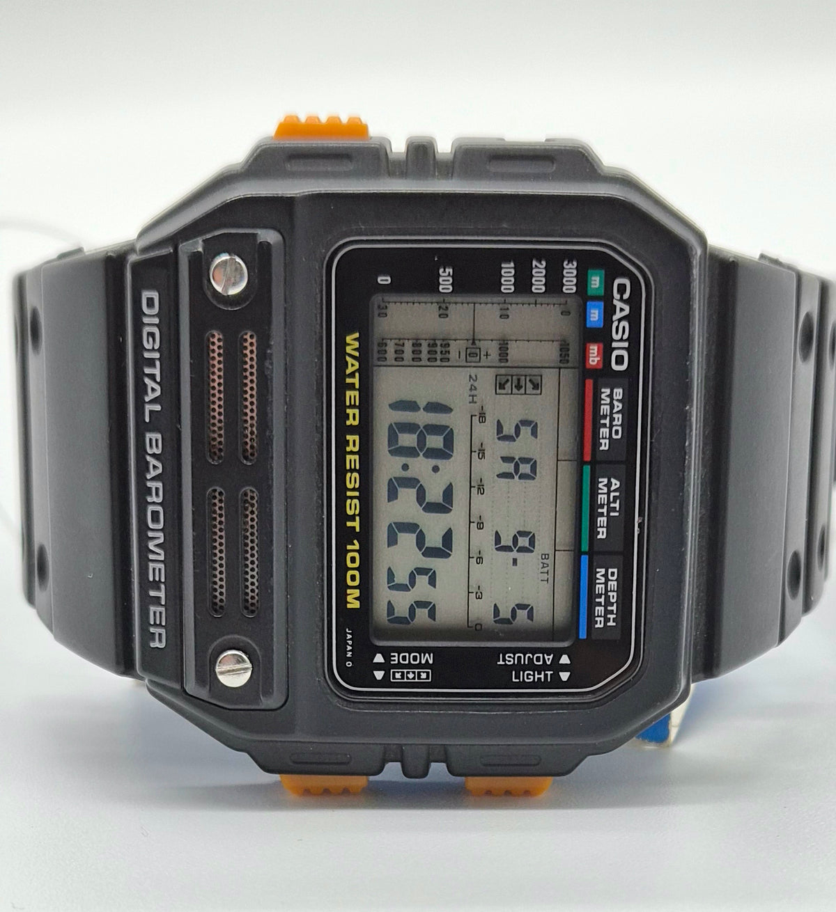 NOS Casio BM-100WJ Barometer Watch