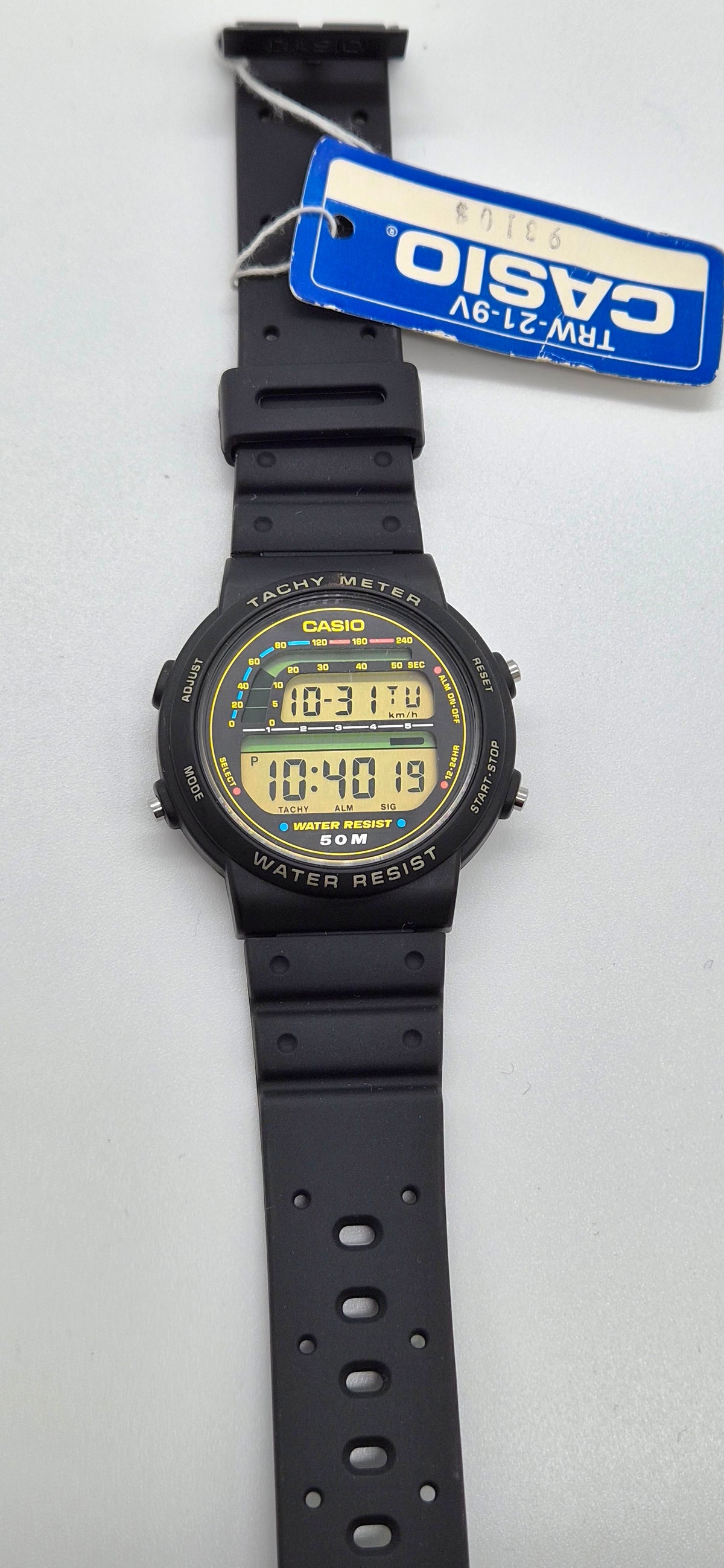 NOS Casio TRW-21 Tachy Meter