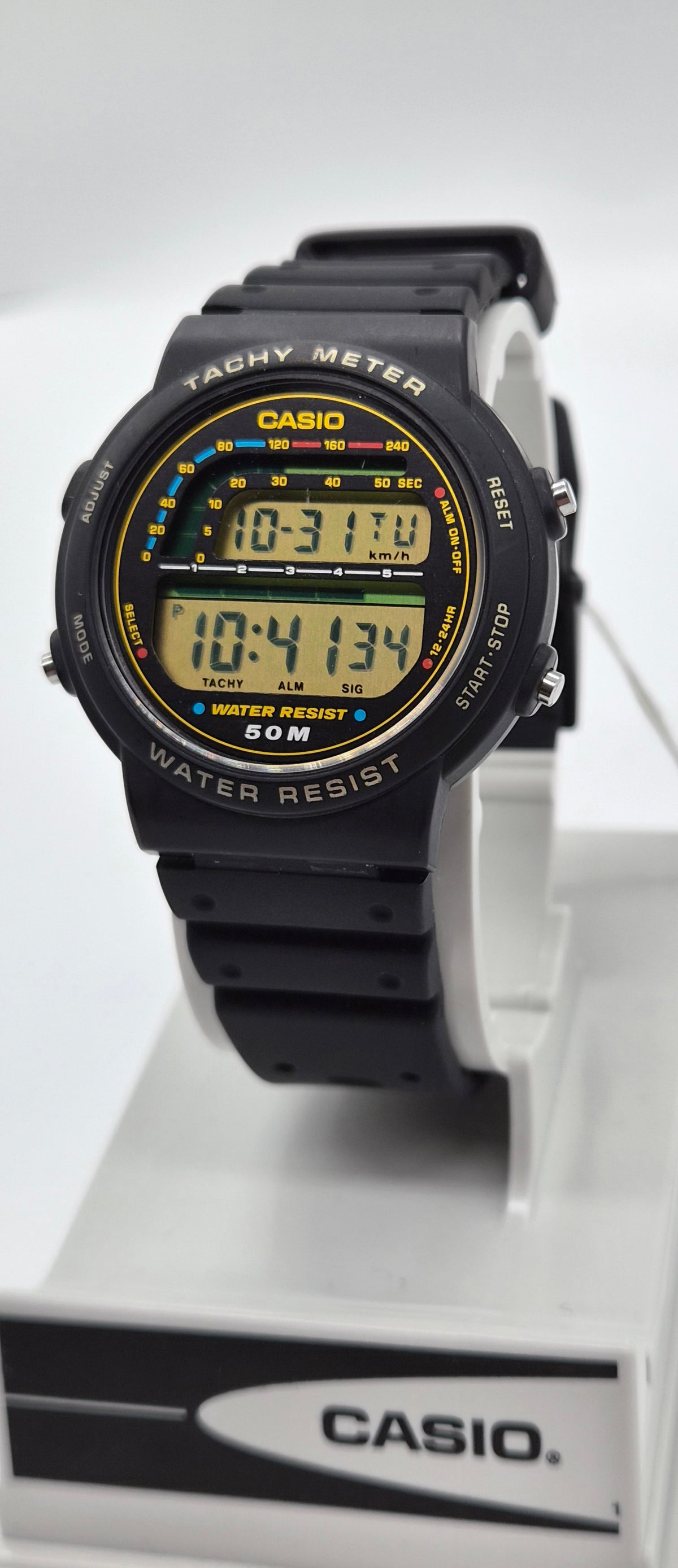 NOS Casio TRW-21 Tachy Meter