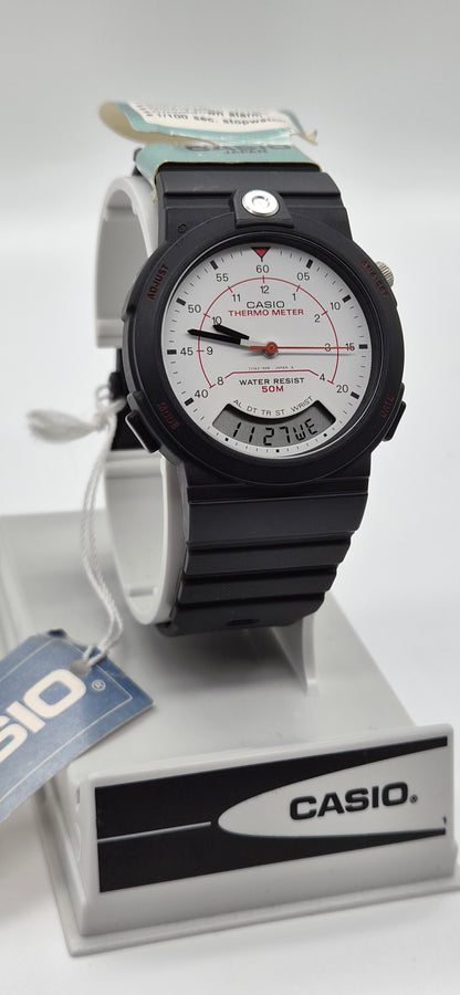NOS Casio AW-10 Thermometer Watch