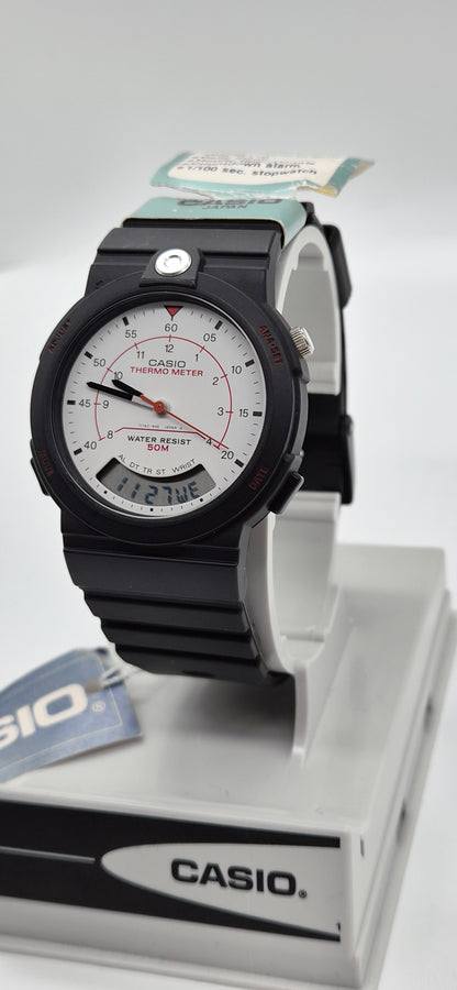 NOS Casio AW-10 Thermometer Watch
