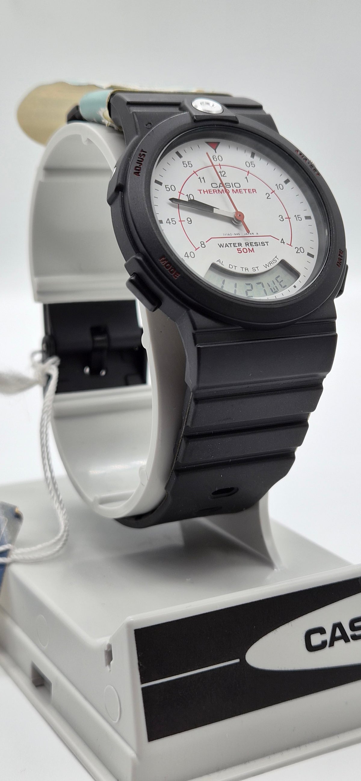 NOS Casio AW-10 Thermometer Watch