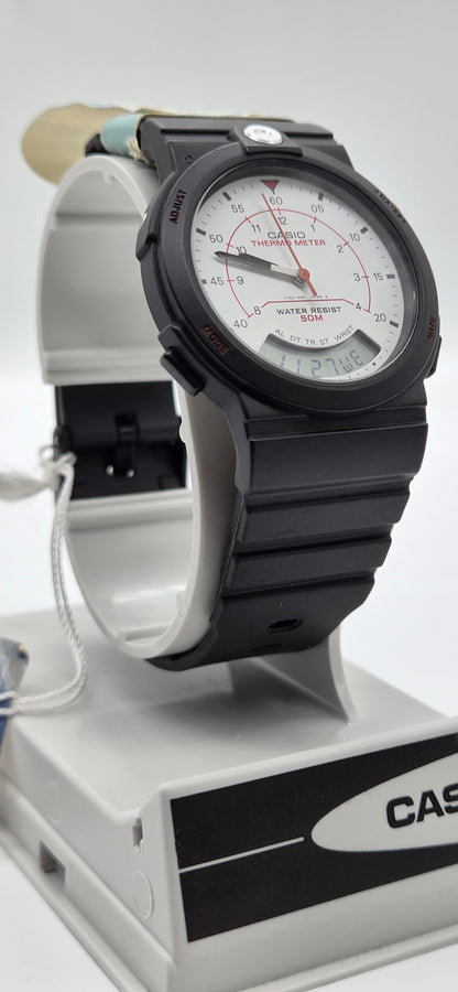 NOS Casio AW-10 Thermometer Watch
