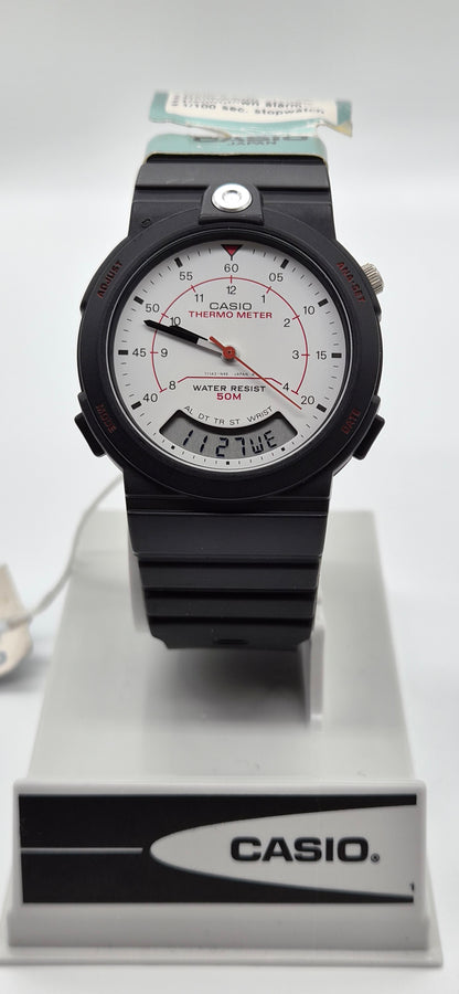 NOS Casio AW-10 Thermometer Watch