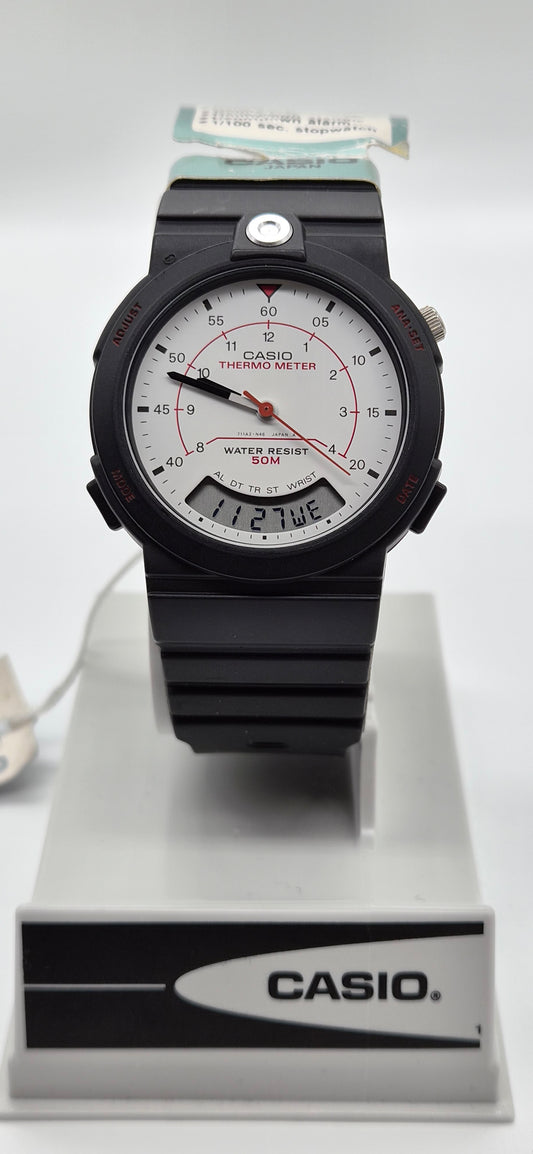 NOS Casio AW-10 Thermometer Watch