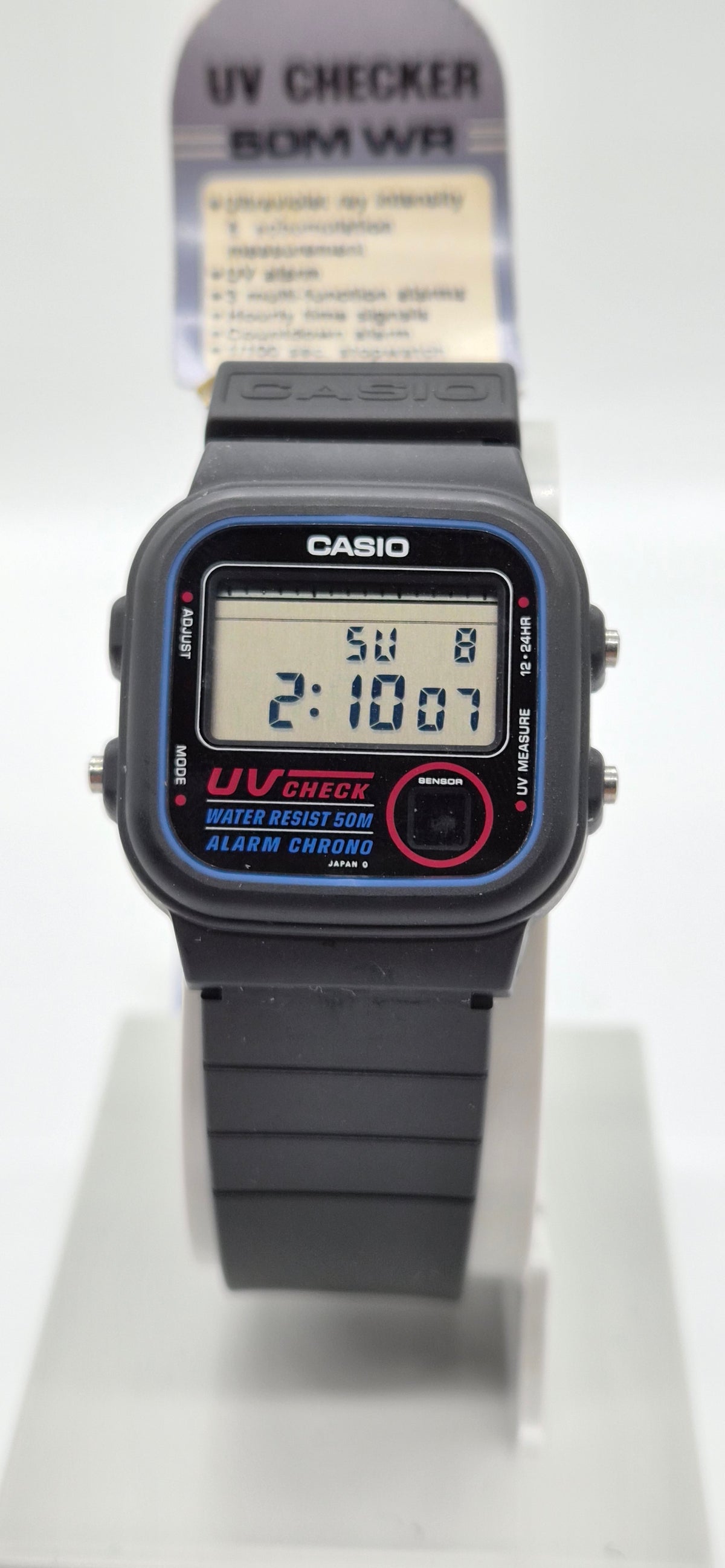 NOS Casio UV-100 Ultraviolet Check