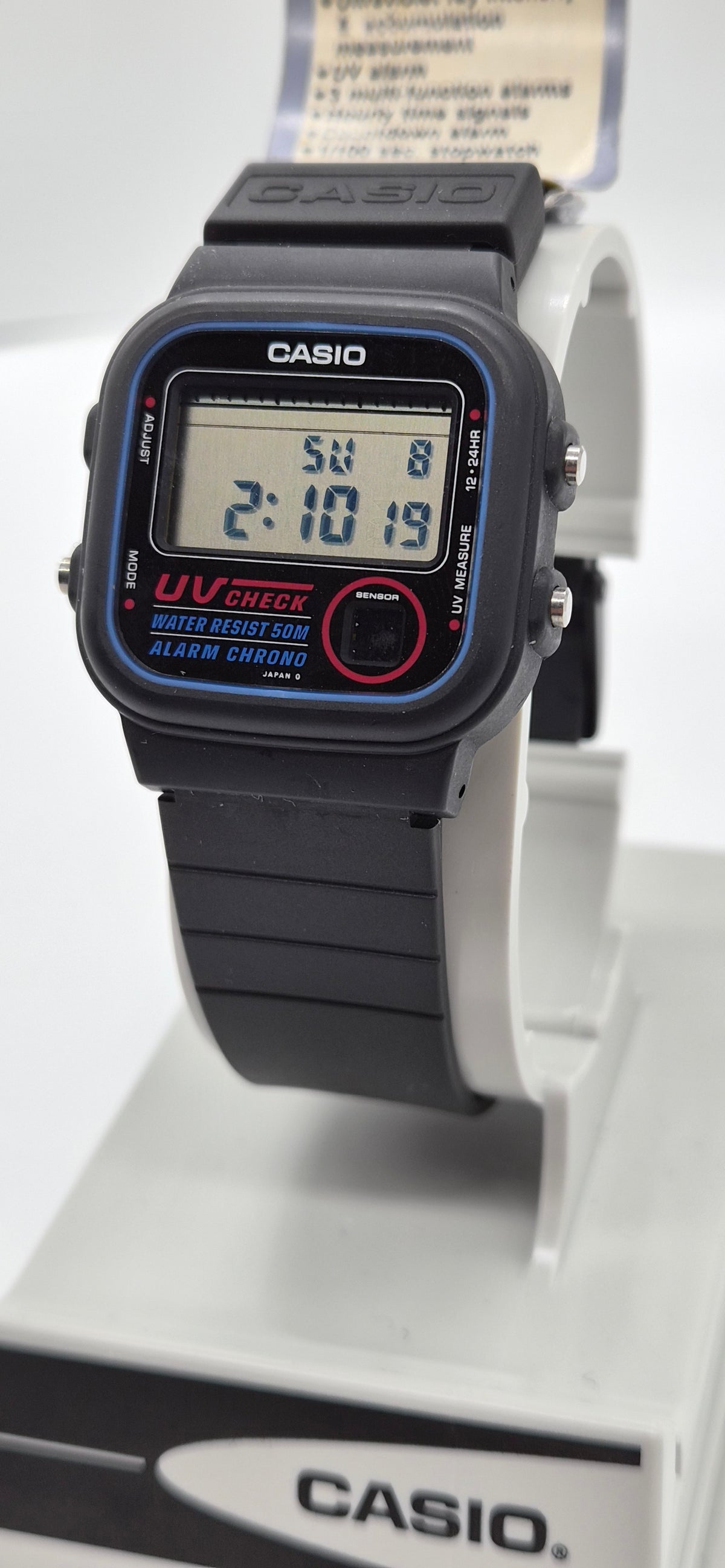 NOS Casio UV-100 Ultraviolet Check
