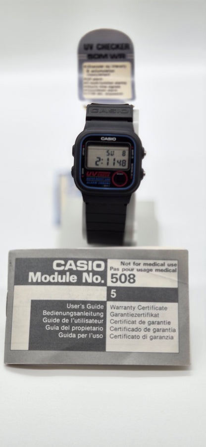 NOS Casio UV-100 Ultraviolet Check