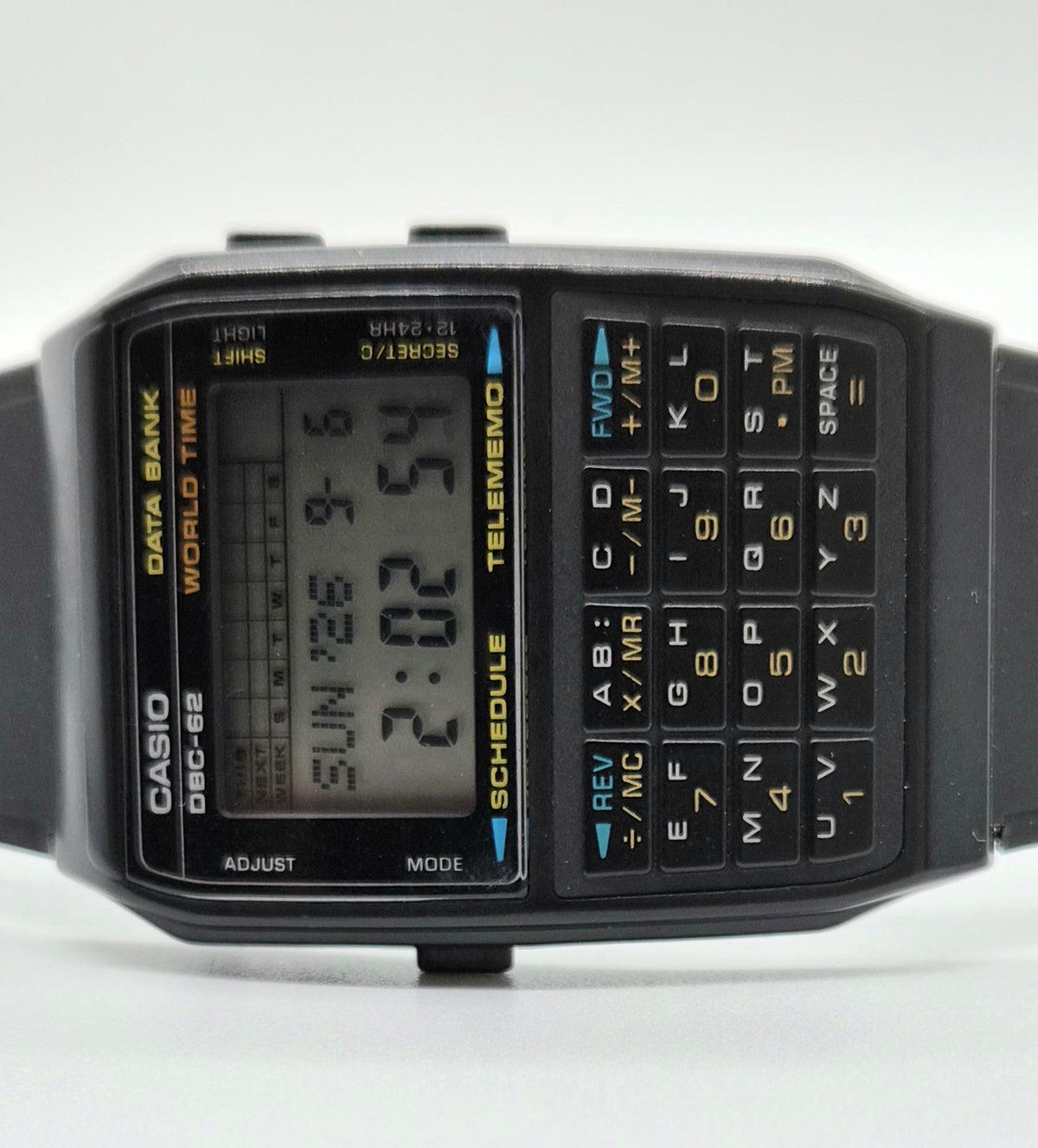 Casio DBC-62 Databank Calculator Watch