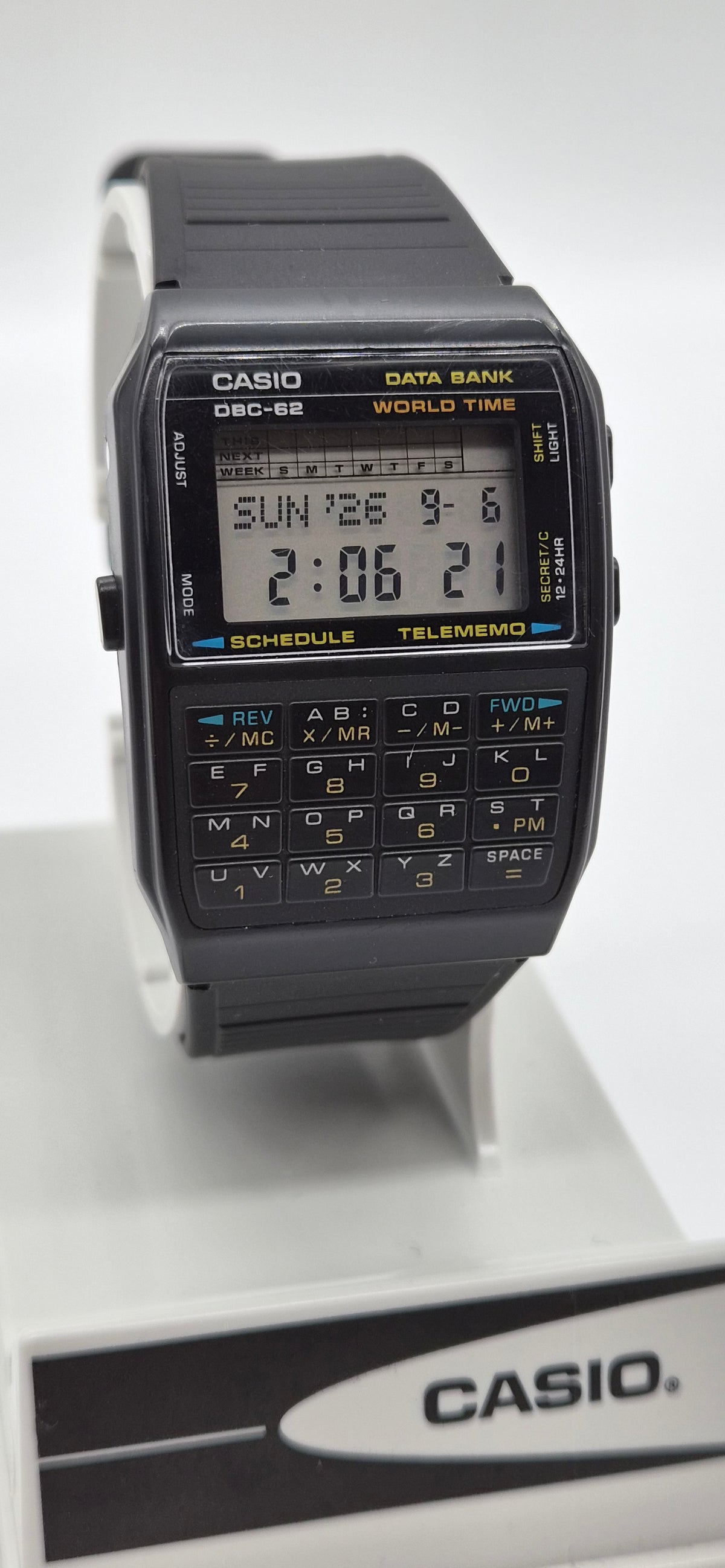 Casio DBC-62 Databank Calculator Watch