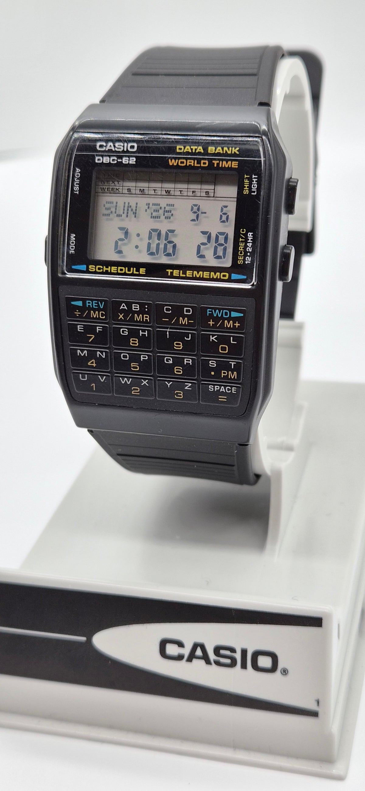 Casio DBC-62 Databank Calculator Watch