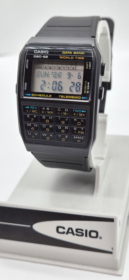 Casio DBC-62 Databank Calculator Watch