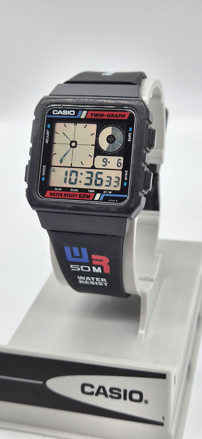 Casio AE-20W Twingraph Made in Japan