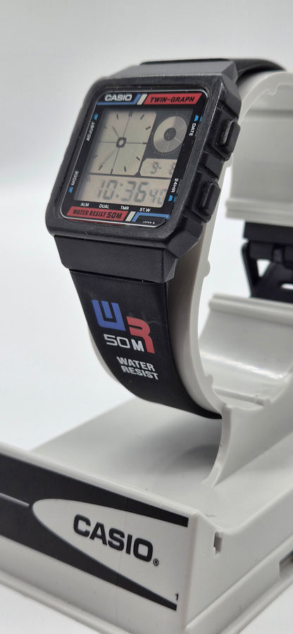 Casio AE-20W Twingraph Made in Japan