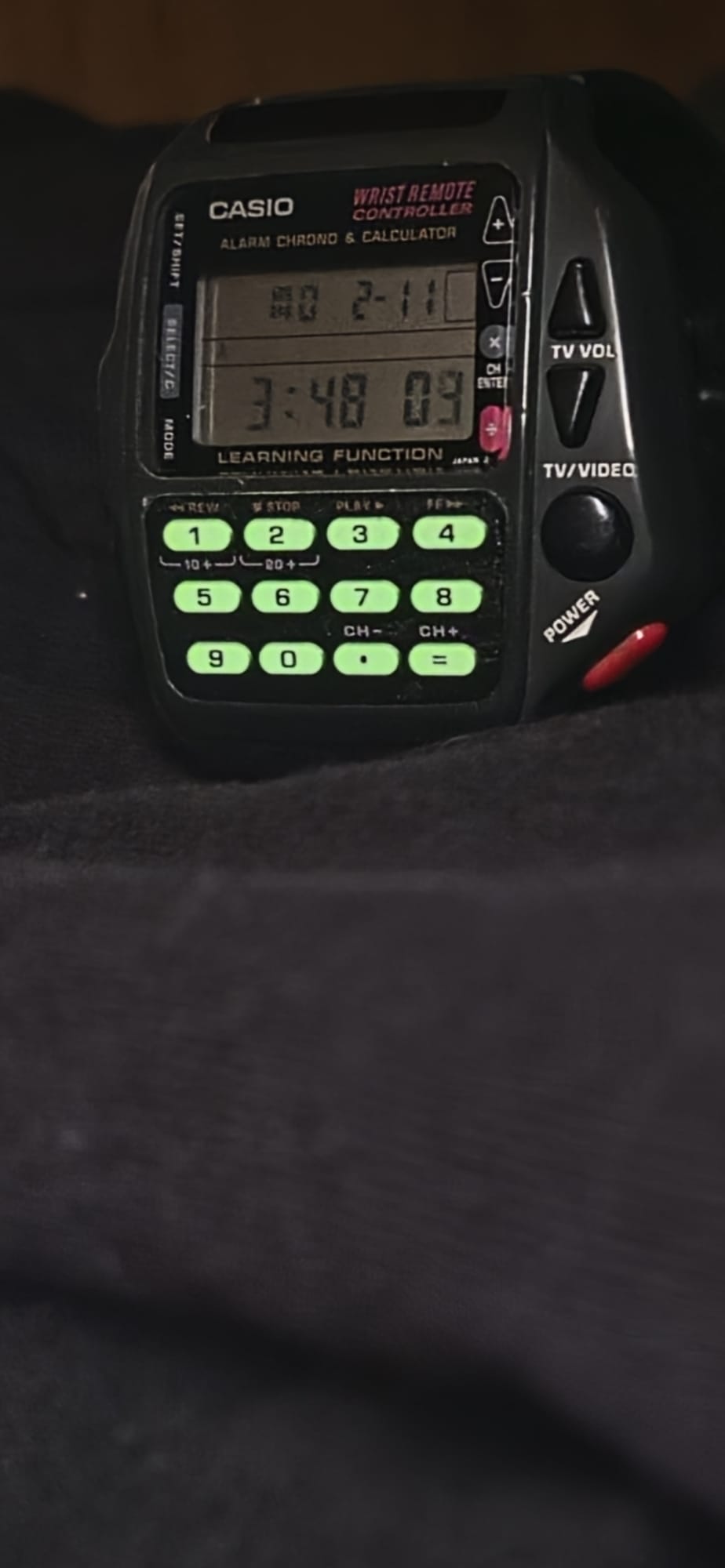 Casio CMD-40 Remote Control - White Illuminating Keyboard Model